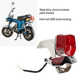 Motorcycle Tail Light with License Plate 84701 098 000 Fit For HONDA DAX ST50 ST70 CT50 CT70 Trail Tail Light License Plate