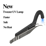 New Adjustable Hand-held Uv Lash Lamp Eyelash Extensions Uv Glue Dryer Led Light