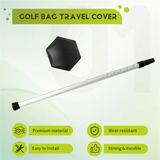 Golf Club Stiff Arm, Golf Travel Bag Support Rod Stick With Anti-Impact Support Cover,Foldable Golf Bag Support Stick