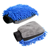 Car Cleaning Gloves Chenille Cleaning Cloth Towel Blue Yellow Orange Cleaning Tools  for Cleaning Washing Car Accessories
