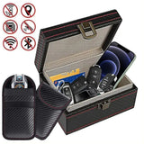 Radiation-Proof Mobile Phone Box Anti Theft Faraday Box Protector Car Keyless Bag