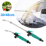 30/48CM Watering Spray Sprinkler Adjustable Car High Pressure Water Gun Garden Car Washer Spray Gun Vehicle Garden Cleaning Tool