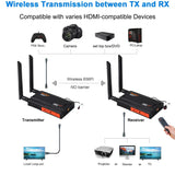 250m Wireless HDMI Sender Video Transmitter Receiver Extender Display Adapter for DSLR Camera Laptop PC To TV Monitor Projector