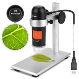 Original Factory Polarizer Newest HD 5MP Portable Electron USB Digital Microscope WiFi Microscope