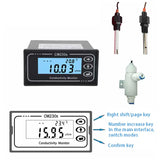 CM-230S Online Conductivity Meter TDS Meter EC Sensor Conductivity Adapts To A Variety OF Electrode Pure Water Monitors