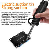 Lightweight 220V30W Electric Vacuum Solder Sucker Soldering Desoldering Suction Pump Iron Gun Electric Tin Soldering Repair Tool