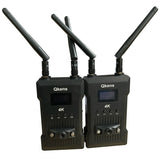 4K Wireless Video Transmission System Transmitter & Receiver 1080P 200m HDMI Extender for Camera Live Streaming Support Battery