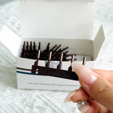 Hair Extensions Tools 6D Hair Buckle Tools 40 Pcs 6D Hair Extension Machine 6D-2 Hairs Comb Medium Brown Beige Black Color Hairs