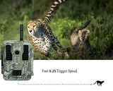 BSTCAM BST880-WIFI 32MP Wildlife Hunting Trail Camera Photo Traps with Wide Angle Lens App Settings for Garden Security