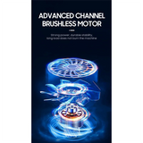 B59B-1100W Air Turbo Jet Fan 1600G Thrust Handheld Violent Fan Rechargeable Car Wash Snow Removal Air Dryer For