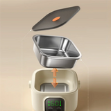 Rechargeable Electric-Water-Free Heating 500ML LCD Display Wireless Portable Lunch Box