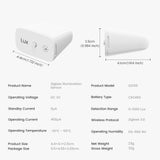 Smart Home Light Illuminance Sensor IP67 Waterproof Smart Lighting Accessory Light Brightness Detection Sensor for Zigbee