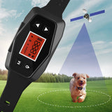 GPS Wireless Dog Fence Containment System Rechargeable Shock Training Collars F800