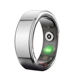 NEW ARRIVAL R06 Smart Ring, Health Monitor, Heart Rate Sleep Monitor IP68 Waterproof Multi-Sport Modes Silver