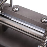 DIY Craft Leather Thinning Machine 304 Stainless Steel Vegetable Tanned Leather Manual Cutting Peeler Tools Leather Slicer