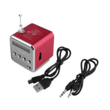 Mini Radio Receiver With USB Portable Speakers With Fm Radio Digital For PC Phone Mp3 Music Player Support Micro SD Card