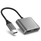 100W Fast Charging USB C To AR Glasses Docking Hubs Type C AR Glasses Charging Adapter For AIR/2 Glasses