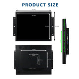 Outdoor Large Screen Display Tft Lcd Display Screen Module 17Inch 1280X1024 1000Nits High Brightness Lcd Monitor