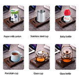 100°C Cup Heater Mug Warmer Hot Tea Maker 5 Gear Warmer Coaster 200W Heating Pad Electric Hot Plate For Milk Tea Water 220V