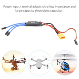 ABWG-4PCS 2-4S 30A RC Brushless ESC XT60 Electric Speed Controller 5V 2A for 2 to 4S Lipo Battery Multicopter
