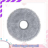 For Dreame L10s Pro Ultra Heat/X30 Ultra/X30 Pro Replacement Components- Main Brush Side Brush Dust Bag Filter Mop