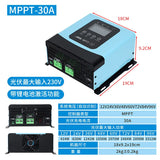MPPT Solar Controller 30A60A120A Photovoltaic 230V Power Generation Fully Automatic 12V-96V Universal