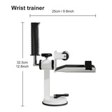 Mini home Exercise Wrist Bike Arm Rehabilitation Trainer  Wrist Bike Pedal Exerciser Stepless Resistance Adjustment for Wrist