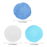 20pcs 5-6 Inch Buffer Bonnets Waxers Bonnet Set 12 Microfiber 4 Wool 4 Non-Woven Buffering Waxing Polishing Pads Cover for Car