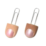 Funny bookmarks with paper clips, bookmarks for pages, stationery gifts,