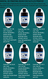 HH High Precision No Heavy Metals B1 B2 Color 3D lab Resin Crown LCD/DLP Printer Resin