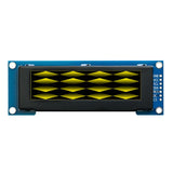 2.8 inch OLED Display Module 256*64 Resolution SSD1322 Driver SPI Interface With 16-Level Grayscale 7Pin