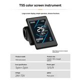36V 48V 15A Brushless Controller T5S LCD Display Meter+130X Throttle Kit For Electric Scooter EBike Repair Kit