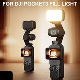 Suitable for DJPocket3 fill light, sports camera lighting accessories, beauty pocket photography light