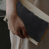 40 Pcs Canvas Zipper Pouch Bags Canvas Makeup Bags Pencil Case Blank DIY Craft Bags For Travel DIY Craft School Black