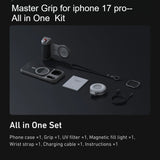 TELESIN Phone Camera Grip for IPhone17 Pro / Pro Max  with Phone Case Remote Shutter Handheld Handheld Photography Accessories