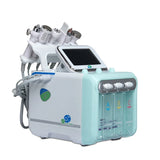 Multifunction 6 in 1 H2O2 hydra oxygen water facial deep cleaning diamonds microdermabrasion machine