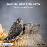 【2.8-Inch 2.4GHz 4K】HOT HD WiFi Electronic Eyepiece 64MP Wireless Control Telescope Camera Universal Astronomical Mirror