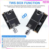 100W Mono AMP Mini Audio Power Amplifier Module 1001B Bluetooth Amplifier Board 2Pack With Box Matching
