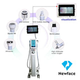 Multi-Function Beauty Tool: Large Bubble Suction, Ice Hammer & Ultrasonic Wave for Blackhead Hydration