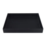 PU Leather Valet Tray Organizer,Catchall Tray Decorative Desktop Storage Organizer Tray For Change, Coin,Key,Phone