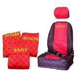 Excavator parts seat cover Doosan DH Cart/er Hitachi EX Kobelco SK KATO HD Sany SY Liugong XCMG CASE SUMITOMO cushion