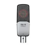 Takstart SM-18 PRO professional recording microphone with 3 selectable pickup patterns for personal/instrument recording