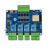 DC7-24V ESP32 Modbus RTU Four Channel Relay Module RS485 Development Board MODBUS Protocol Optocoupler Isolation Relay Board