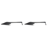 2X Car Dashboard Cover Stickers For BMW 3 4 Series GT F30 F32 F34 Interior Decoration Frame Trim RHD Real Carbon Fibre
