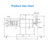 Multi-Directional CNC Automatic Tool Setter CNC Machine Tool Horizontal Cutting Tool Breakage Detection TS27R Tool Setter