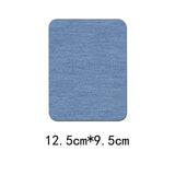 100pcs Denim Patches for Jean Clothing DIY Fabric Iron On Patches Appliques Repair Jeans Pants Elbow Knee Apparel
