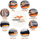 Orange Electric Foot Massager with Remote Control Adjustable Speed Vibration for Legs & Calf Sports & Entertainment Product