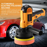 Electric Car Polisher Wireless Buffing Waxing Machine 700W 600-3700r/min Adjustable Speed for Vehicles Grinding/Polishing/Waxing