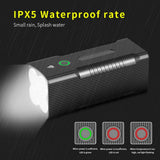 High Power XHP90 LED 8000LM Searching Torch LED Lantern Built-in Lithium USB Rechargeable Flashlight-tool