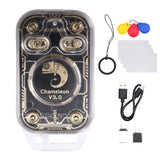 B27B Chameleon V3.0 RFID Smart Chip Reader Emulator+ 4XCUID Card/3XUID Keychain Read Write Copier 125K 13.56Mhz ID IC Tag Co